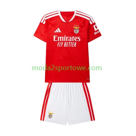 Koszulka Benfica Dziecięcy Domowe Stroje Piłkarskie 2026/27 Krótki Rękaw